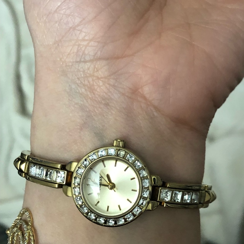 Guess gold watch
